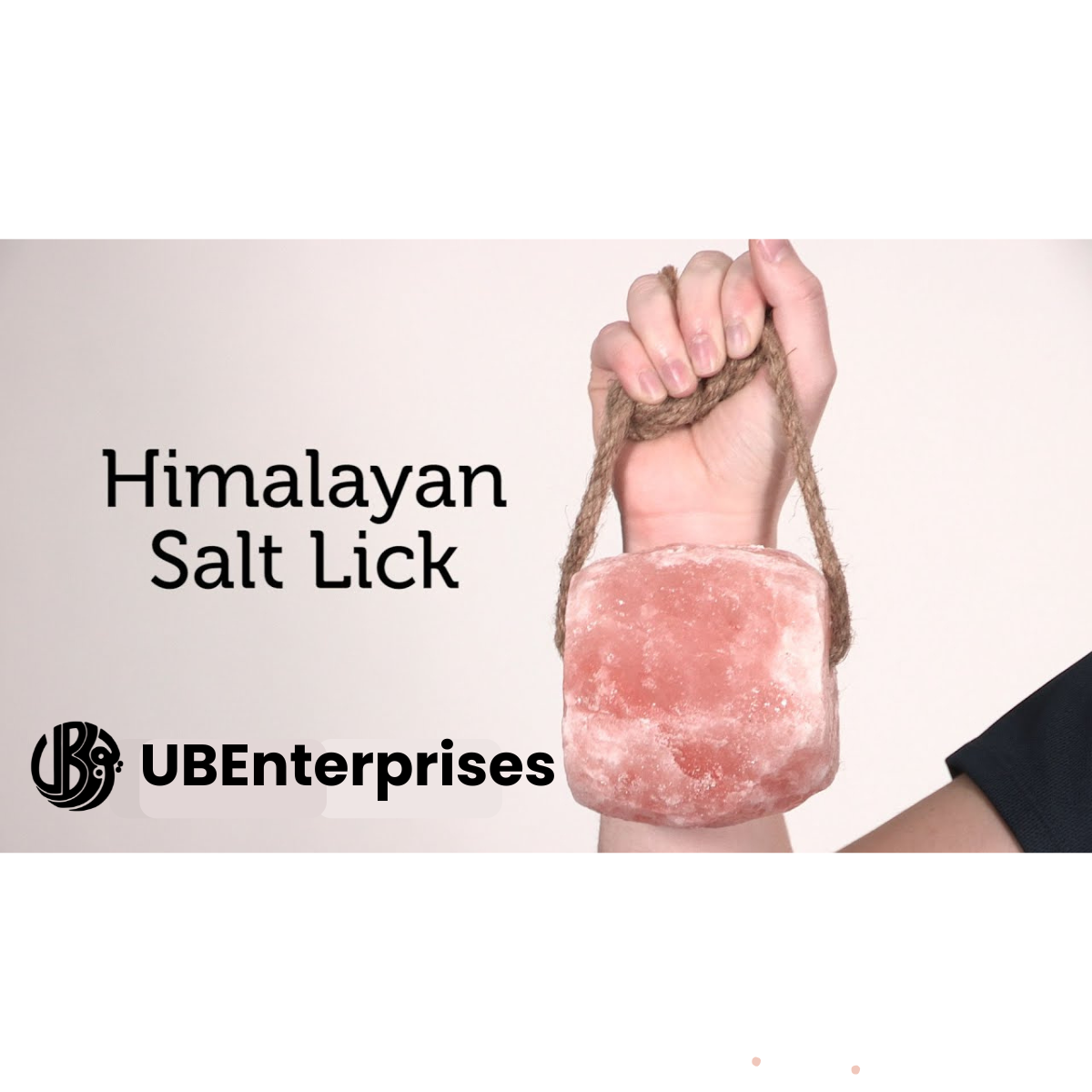 Natural Himalayan Pink Salt Lick for Animals – UB Enterprises.